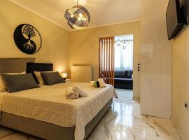 호텔 사진: Armonia Holiday Home Corfu with King size Bed and Private Garden