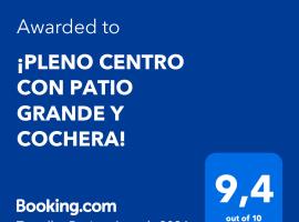 Hotelfotos: ¡PLENO CENTRO CON PATIO GRANDE Y COCHERA!