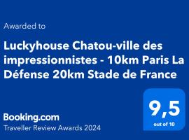 Hình ảnh khách sạn: Luckyhouse Chatou-ville des impressionnistes - 10km Paris La Défense 20km Stade de France