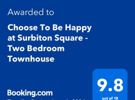 Фотографія готелю: Choose To Be Happy at Surbiton Square - Two Bedroom Townhouse