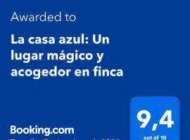 Ξενοδοχείο φωτογραφία: La casa azul de Lua Un lugar mágico