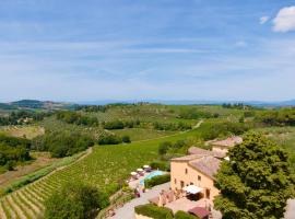 Hotel fotoğraf: Podere Vergianoni con piscina e vista mozzafiato