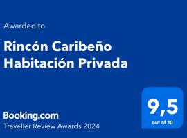 होटल की एक तस्वीर: Rincón Caribeño Habitación Privada