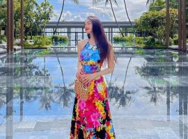 Marina resort Waterfront Minh Phu Quoc lodge beach swimming pool、フーコックのホテル