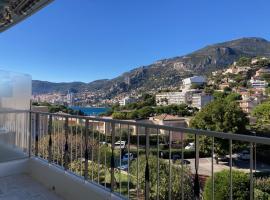 Hotel Foto: Studio vue mer, 10 min de Monaco !