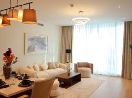 รูปภาพของโรงแรม: Luxuria 2BR Soul Beach Mamsha Al saadiyat