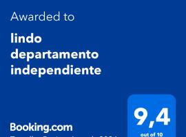 Ξενοδοχείο φωτογραφία: lindo departamento independiente