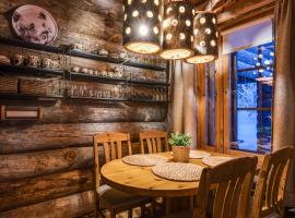 Kuusirinne 2B -A cozy cabin near the slopes of Ruka、ルカのホテル