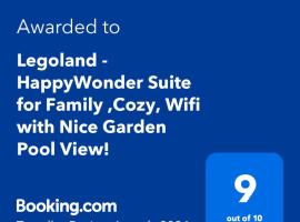 Legoland - HappyWonder Suite for Family ,Cozy, Wifi with Nice Garden Pool View!, ξενοδοχείο σε Nusajaya
