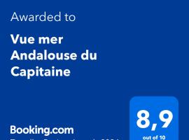 होटल की एक तस्वीर: Vue mer Andalouse du Capitaine