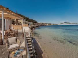 ホテル写真: Beach-Front Zakynthos Villa - Bleu Beach Villa - 3 Bedrooms | Stunning Panoramic Sea Views - Modern Furnishings