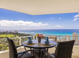 होटल की एक तस्वीर: Waikiki Penthouse with Unobstructed Views