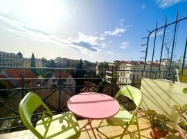 Hotel fotoğraf: Aparthotel Riviera - Grimaldi AC - Promenade des Anglais - BALCON VICTOR HUGO 2