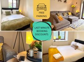Hotel fotografie: Contractor Stays by Furnished Accommodation Leeds - Free Van Parking on Driveway