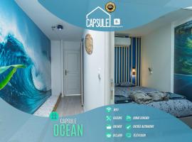 Hotel Photo: Capsule océan - Jacuzzi - Billard - Netflix - 2 Chambres - Cuisine