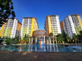 MySuite Studio Apartment Melaka Waterpark Resort Free Tickets, hotel in Ayer Keroh