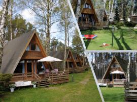 Zinnowitz, Finnhütte am Ostseestrand, hotel in Zinnowitz