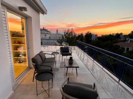 ホテル写真: Panoramic Terrace with Sunset View - Greecing