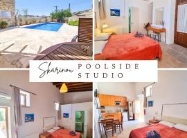 Hotel Foto: Skarinou Poolside Escape Studio with all the modern facilities and Pool facilities