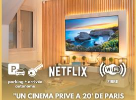 Ξενοδοχείο φωτογραφία: Le CinéRêve l 20' Paris l Netflix l Fibre l Parking