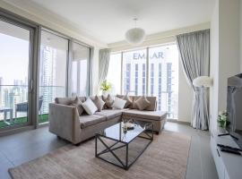 होटल की एक तस्वीर: Luxury 3 Bed Retreat with Burj & Fountain views