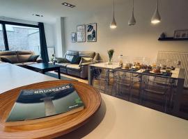 酒店照片: Spacious 3 bedroom Brussels centre - ULB-VUB