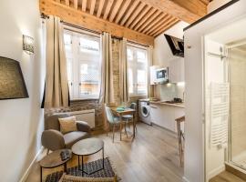 Fotos de Hotel: Cozy studio refurbished in 2022 in the heart of Lyon - Cordeliers