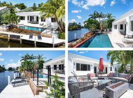 Hotel fotografie: VILLA ST-BARTH Waterfront w htd pool by VIAC