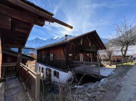 Hotel fotografie: Large ski nest with garden