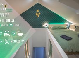 Hotel fotoğraf: Capstay la Rhonelle - Netflix - 2 chambres - Cuisine