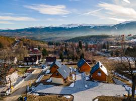 Słoneczne Chatki、シュクラルスカ・ポレンバのホテル