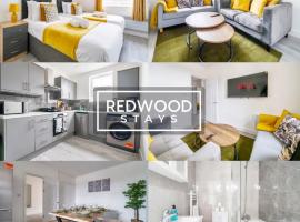 Hotel foto: BRAND NEW, 2 Bed 1 Bath, Modern Town Center Apartment, FREE WiFi & Netflix By REDWOOD STAYS