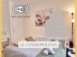 ホテル写真: Le Cosmopolitan - proche gare centre et tramway