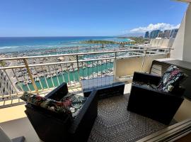 酒店照片: Serenity Waikiki ! Luxury Ocean Suite !
