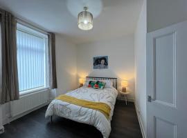 Hotel foto: Perfect Ardrossan 1-bed flat. 5 min to north beach.