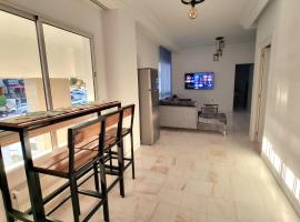 City View, Ennasr Spacious s2 Apartment, Hotel in Ariana