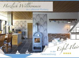 호텔 사진: Ferienwohnung EIFEL-FLAIR geräumig-stilvoll-ruhige Lage am Rursee und Nationalpark Eifel