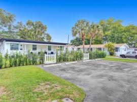 Hotel Photo: Hallandale Beach Modern apartment Chic Backyard