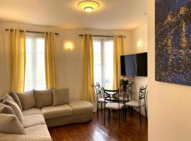 호텔 사진: Appartement de 2 chambres avec vue sur la ville et wifi a Issy les Moulineaux