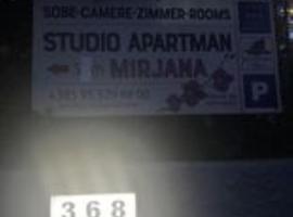 Hotel Photo: Studio apartman"Mirjana", Podhum 368