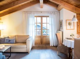 Hotel fotografie: Haus Lesch - Stilvolle Appartements mit tollem Bergblick in Kreuth am Tegernsee