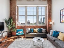 Hotel foto: 3BR Stunning Downtown Historic Loft with Gym