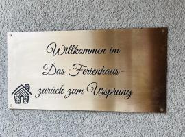 Foto di Hotel: Das Ferienhaus-zurück zum Ursprung