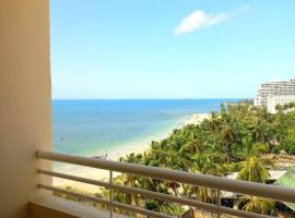 ホテル写真: Hermoso apartamento con vista al mar y acceso directo a la playa