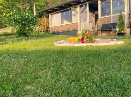 Glamping Karavan u Konopiště, hotel v destinaci Chrášťany