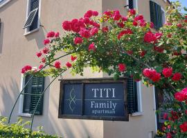 Titi Family Apartman, hôtel à Bük