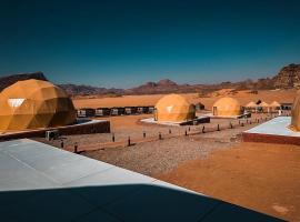 Rum Crowne plaza camp、ワディ・ラムのホテル