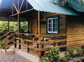 Cabaña de campo en el lago de yojoa, hotel v destinaci Santa Cruz de Yojoa