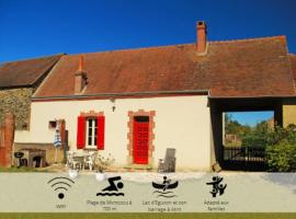 รูปภาพของโรงแรม: Gite cosy 4 pers en vallée de la Creuse