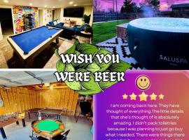 Hotel Photo: Pool Table, Arcade, Lounge - Beer Inspired BnB